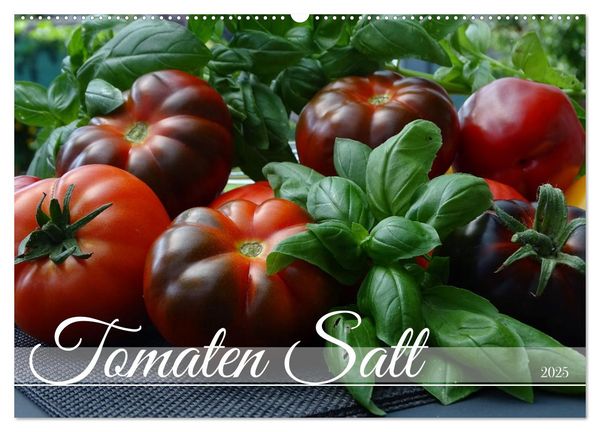 Tomaten Satt (Wandkalender 2025 DIN A2 quer), CALVENDO Monatskalender