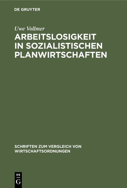 Produktbild: Arbeitslosigkeit in sozialistischen Planwirtschaften