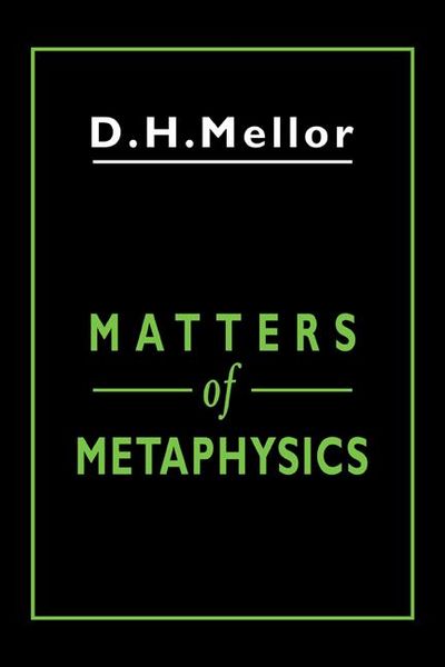 Produktbild: Matters of Metaphysics