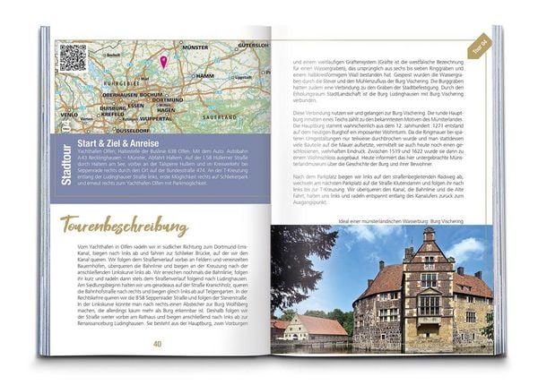 Produktbild: KOMPASS Endlich Radelgenuss - zwischen M&uuml;nsterland, Emsland und Nordsee
