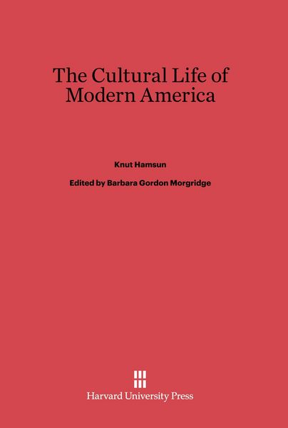 Produktbild: The Cultural Life of Modern America