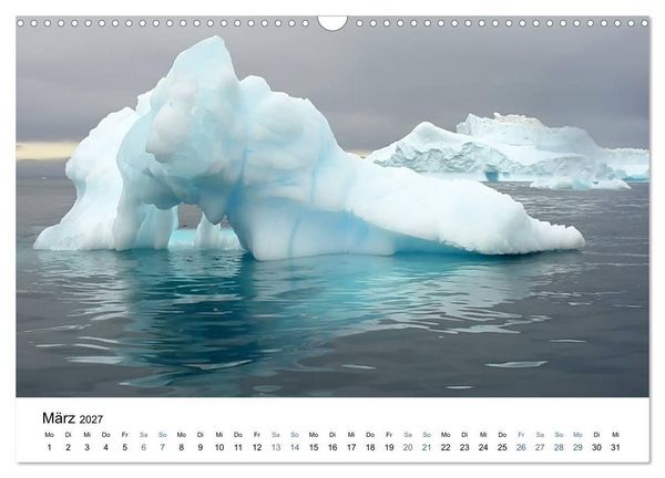 Produktbild: Antarktis (Wandkalender 2027 DIN A3 quer), CALVENDO Monatskalender