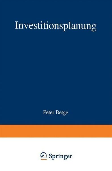 Produktbild: Investitionsplanung