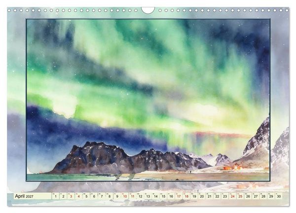 Produktbild: Impressionen aus Norwegen (Wandkalender 2027 DIN A3 quer), CALVENDO Monatskalender