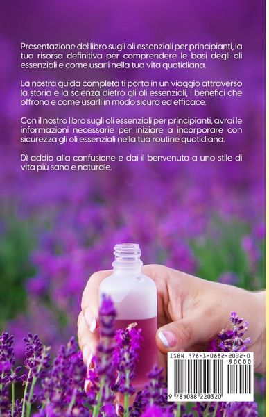 Produktbild: Libro Sugli Oli Essenziali Per Principianti