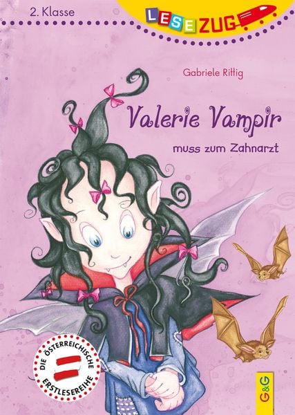 LESEZUG/2. Klasse: Valerie Vampir muss zum Zahnarzt, Gebundene Ausgabe von Gabriele Rittig, G&G Verlag, Kinder- und Jugendbuch, 9783707420357