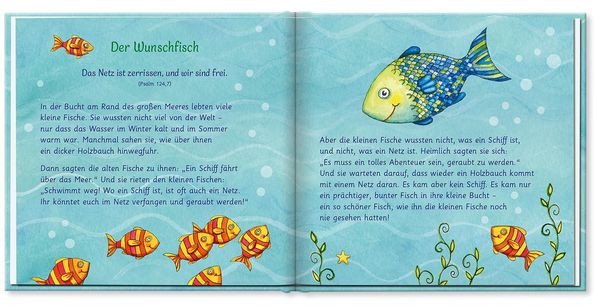 Produktbild: Der Wunschfisch. Geschenkbuch zur Erstkommunion