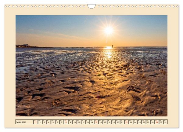Produktbild: Norddeutsches Meerleuchten (Wandkalender 2026 DIN A3 quer), CALVENDO Monatskalender