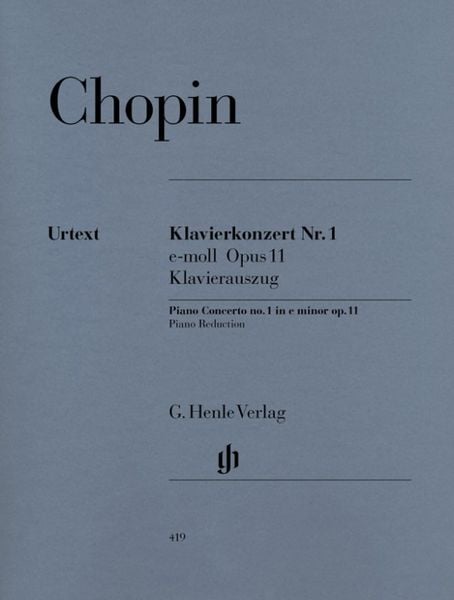 Produktbild: Fr&eacute;d&eacute;ric Chopin - Klavierkonzert Nr. 1 e-moll op. 11