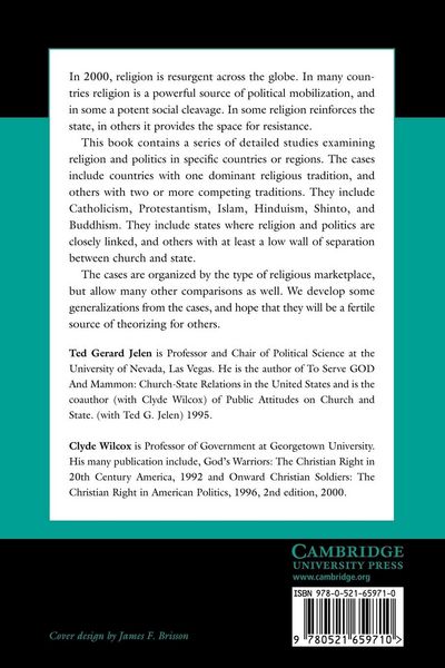 Produktbild: Religion and Politics in Comparative Perspective
