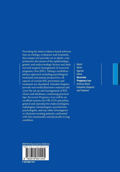 Produktbild: Recurrent Pregnancy Loss