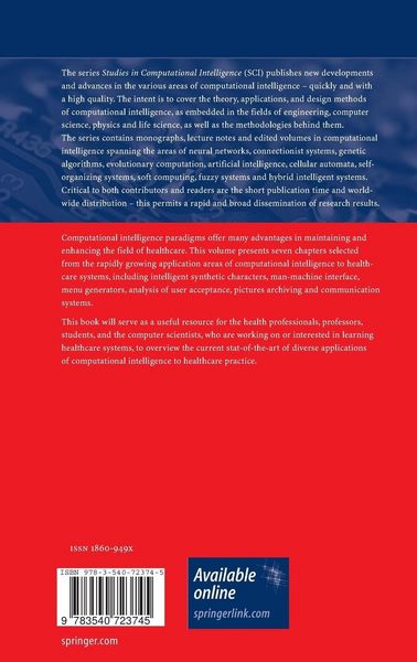 Produktbild: Advanced Computational Intelligence Paradigms in Healthcare - 2