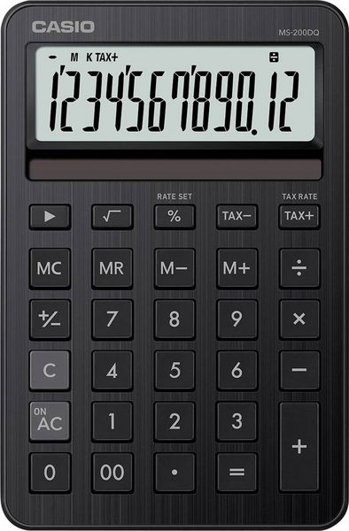 Casio Tischrechner Schwarz (B x H x T) 101 x 18.8 x 154.5mm