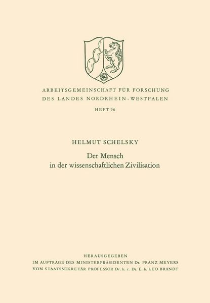 Produktbild: Der Mensch in der wissenschaftlichen Zivilisation