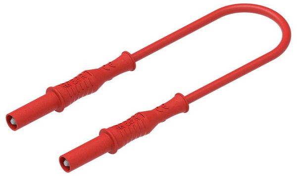 Produktbild: Electro PJP 2312-IECIV-CD1-100R Messleitung Steckanschluss 4mm 1m Rot 1St.