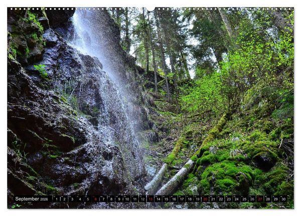 Produktbild: Romantischer Schwarzwald (hochwertiger Premium Wandkalender 2026 DIN A2 quer), Kunstdruck in Hochglanz