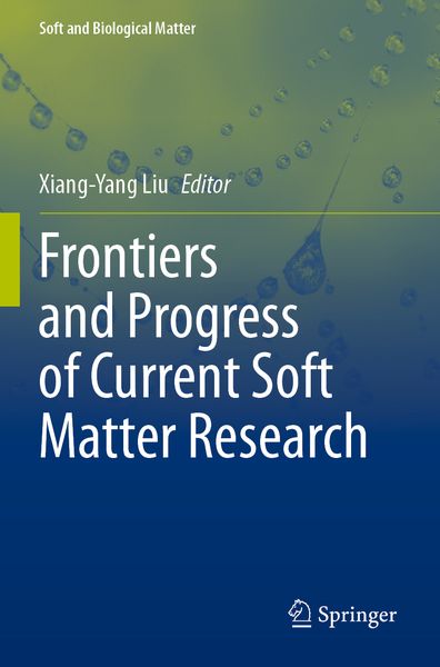 Produktbild: Frontiers and Progress of Current Soft Matter Research