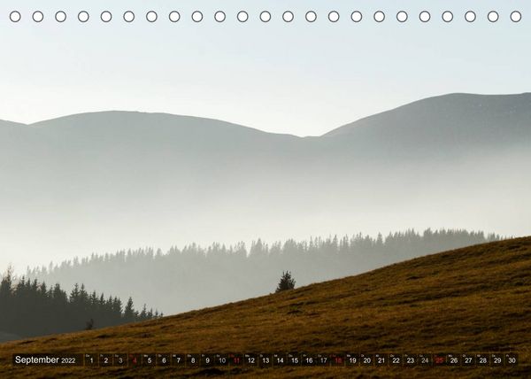 Produktbild: Nebelberge - Zauberhafte Bergwelten (Tischkalender 2022 DIN A5 quer)