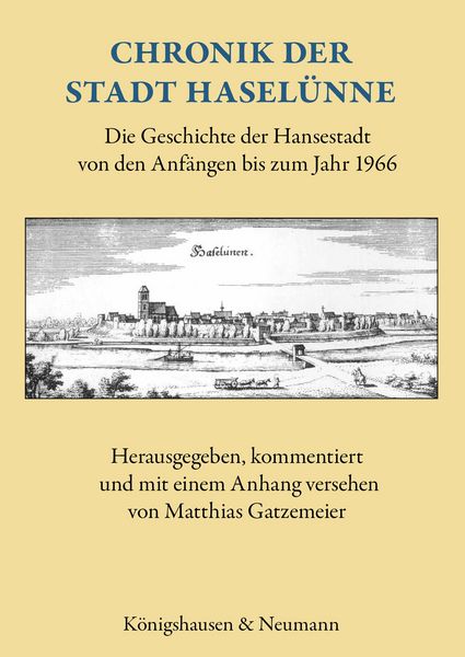 Produktbild: Chronik der Stadt Hasel&uuml;nne