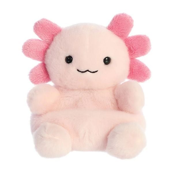 Produktbild: Aurora 77116 - Palm Pals Spudsters Axel Axolotl, Pl&uuml;schtier, 20 cm