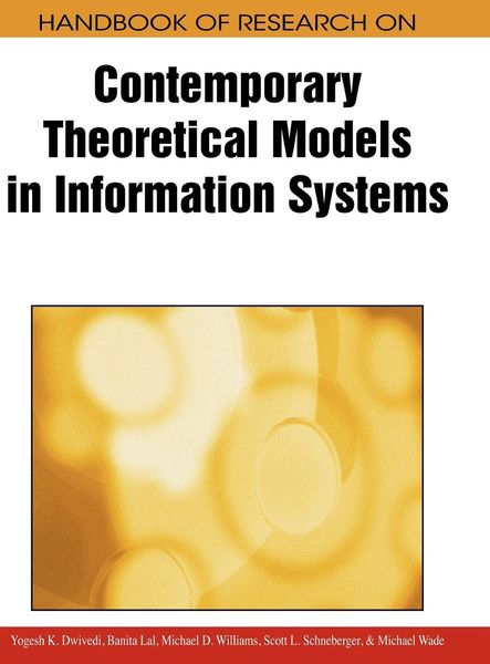Produktbild: Handbook of Research on Contemporary Theoretical Models in Information Systems