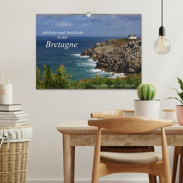 Produktbild: Anblicke und Ausblicke in der Bretagne (Wandkalender 2026 DIN A3 quer), CALVENDO Monatskalender