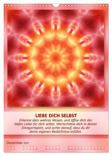 Produktbild: Light Energy Mandalas - Kalender - Vol. 2 (Wandkalender 2027 DIN A3 hoch), CALVENDO Monatskalender