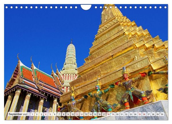 Produktbild: Bangkok und Kuala Lumpur - Megast&auml;dte Asiens (Wandkalender 2027 DIN A4 quer), CALVENDO Monatskalender