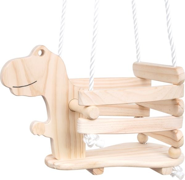 Produktbild: small foot 11589 - Kleinkindschaukel Dino, Gitterschaukel, Schaukel, Holz