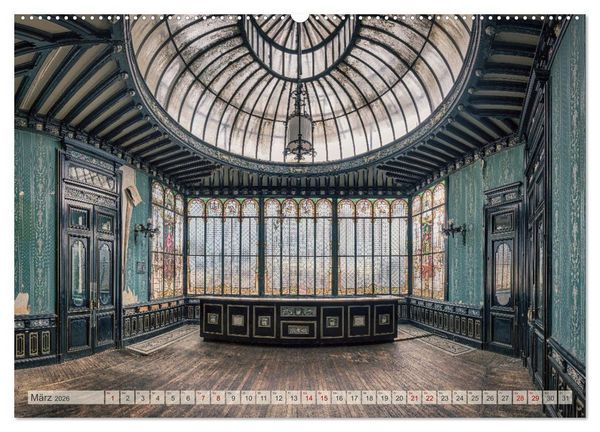 Produktbild: Lost Places - vergessene Sch&auml;tze (hochwertiger Premium Wandkalender 2026 DIN A2 quer), Kunstdruck in Hochglanz