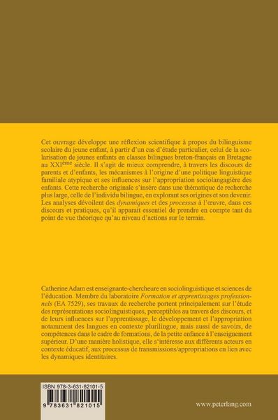 Produktbild: Bilinguisme scolaire