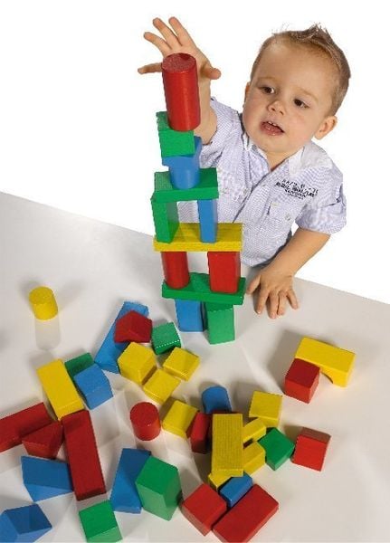Produktbild: EH Bunte Holzbausteine Baby