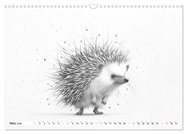 Produktbild: Tierisches Tohuwabohu (Wandkalender 2026 DIN A3 quer), CALVENDO Monatskalender
