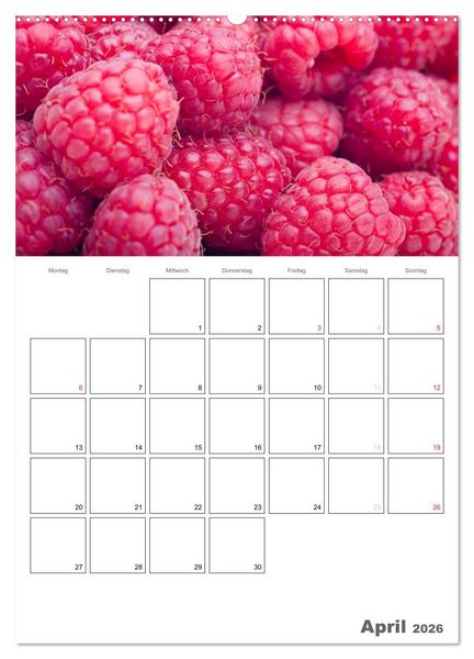 Produktbild: Frische K&uuml;che - Der hilfreiche Monatsplaner / Planer (Wandkalender 2026 DIN A2 hoch), CALVENDO Monatskalender