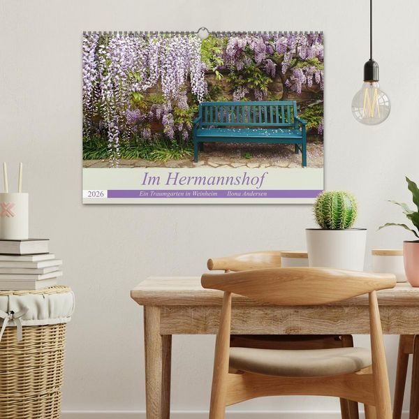 Produktbild: Im Hermannshof - Ein Traumgarten in Weinheim (Wandkalender 2026 DIN A3 quer), CALVENDO Monatskalender