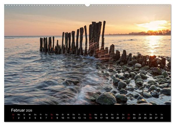 Produktbild: Ostsee erleben (hochwertiger Premium Wandkalender 2026 DIN A2 quer), Kunstdruck in Hochglanz