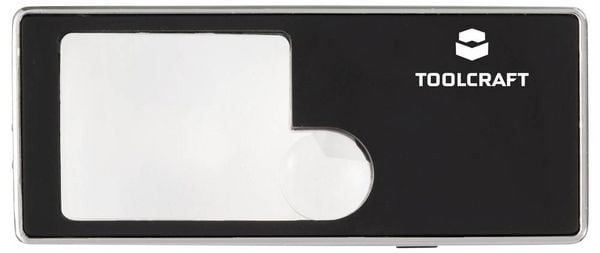Produktbild: TOOLCRAFT TO-10283190 Handlupe mit LED-Beleuchtung Vergr&ouml;&szlig;erungsfaktor: 3 x, 10 x Linsengr&ouml;&szlig;e: (&Oslash;) 15 mm Schwarz