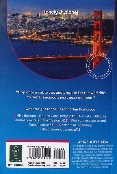 Produktbild: Lonely Planet Pocket San Francisco