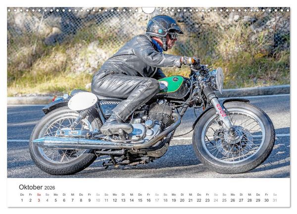 Produktbild: Motorr&auml;der am Jochpass (Wandkalender 2026 DIN A3 quer), CALVENDO Monatskalender