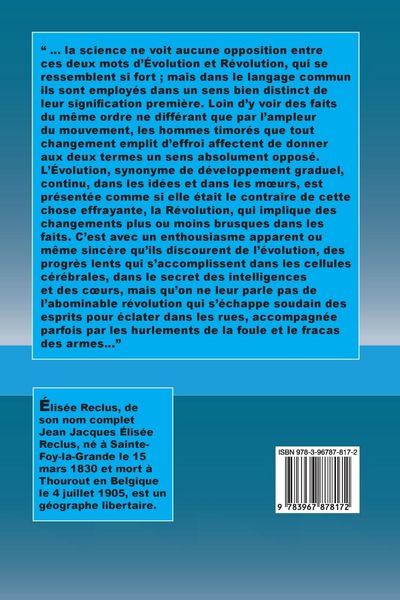 Produktbild: &Eacute;volution et R&eacute;volution