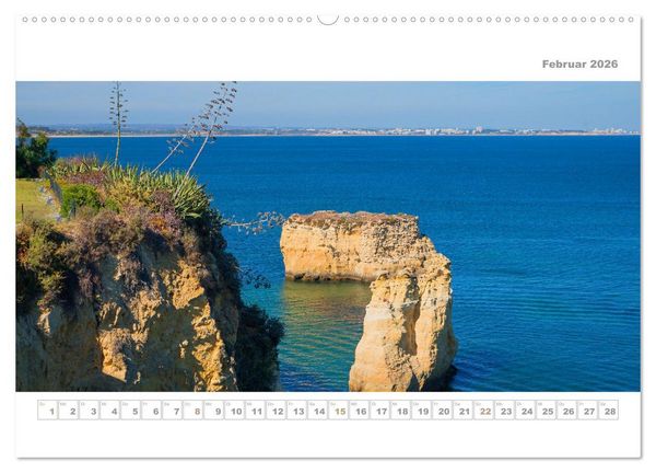 Produktbild: Portugal - Traumk&uuml;ste Costa Vicentina und Lagos (Wandkalender 2026 DIN A2 quer), CALVENDO Monatskalender