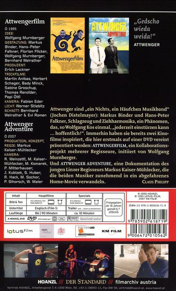 Produktbild: Attwengerfilm/Attwenger Adventure - Edition der Standard