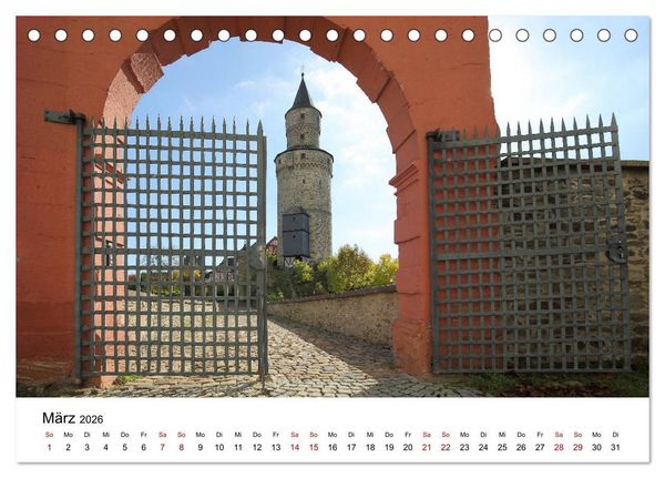 Produktbild: Idstein Perle im Taunus (Tischkalender 2026 DIN A5 quer), CALVENDO Monatskalender