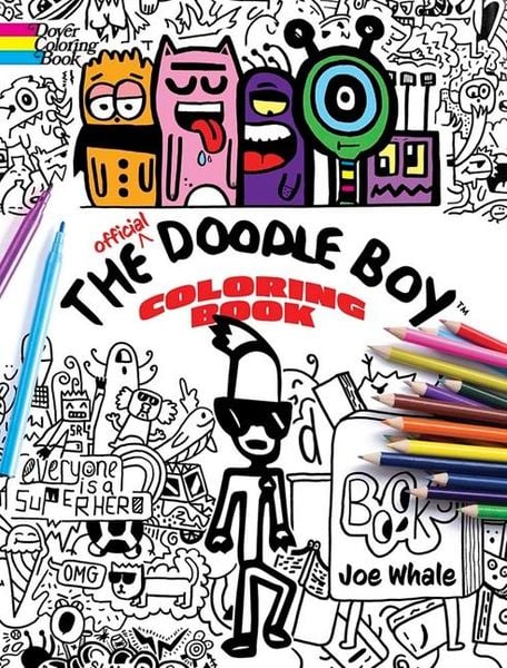 Produktbild: The Official Doodle Boy Coloring Book