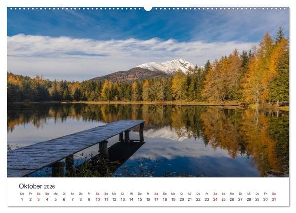 Produktbild: Bezaubernde Bergseen (Wandkalender 2026 DIN A2 quer), CALVENDO Monatskalender