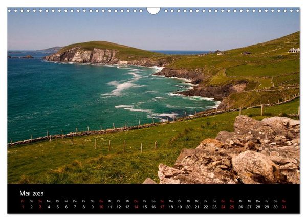 Produktbild: Unterwegs in Irland (Wandkalender 2026 DIN A3 quer), CALVENDO Monatskalender