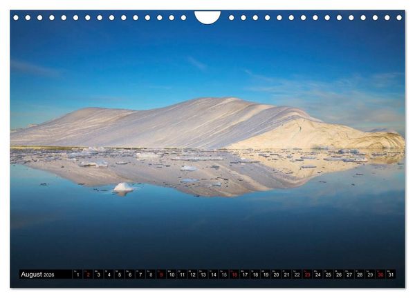 Produktbild: Ilulissat Eisfjord, Gr&ouml;nland. EIS - FORM UND LICHT (Wandkalender 2026 DIN A4 quer), CALVENDO Monatskalender