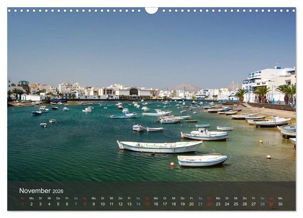 Produktbild: Lanzarote - Trauminsel vor Afrika (Wandkalender 2026 DIN A3 quer), CALVENDO Monatskalender