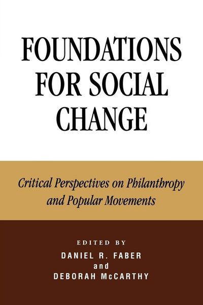 Produktbild: Foundations for Social Change