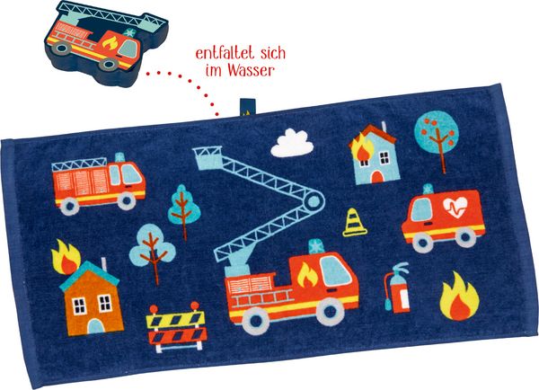 Produktbild: Zauberhandtuch Feuerwehr - Wenn ich mal gro&szlig; bin